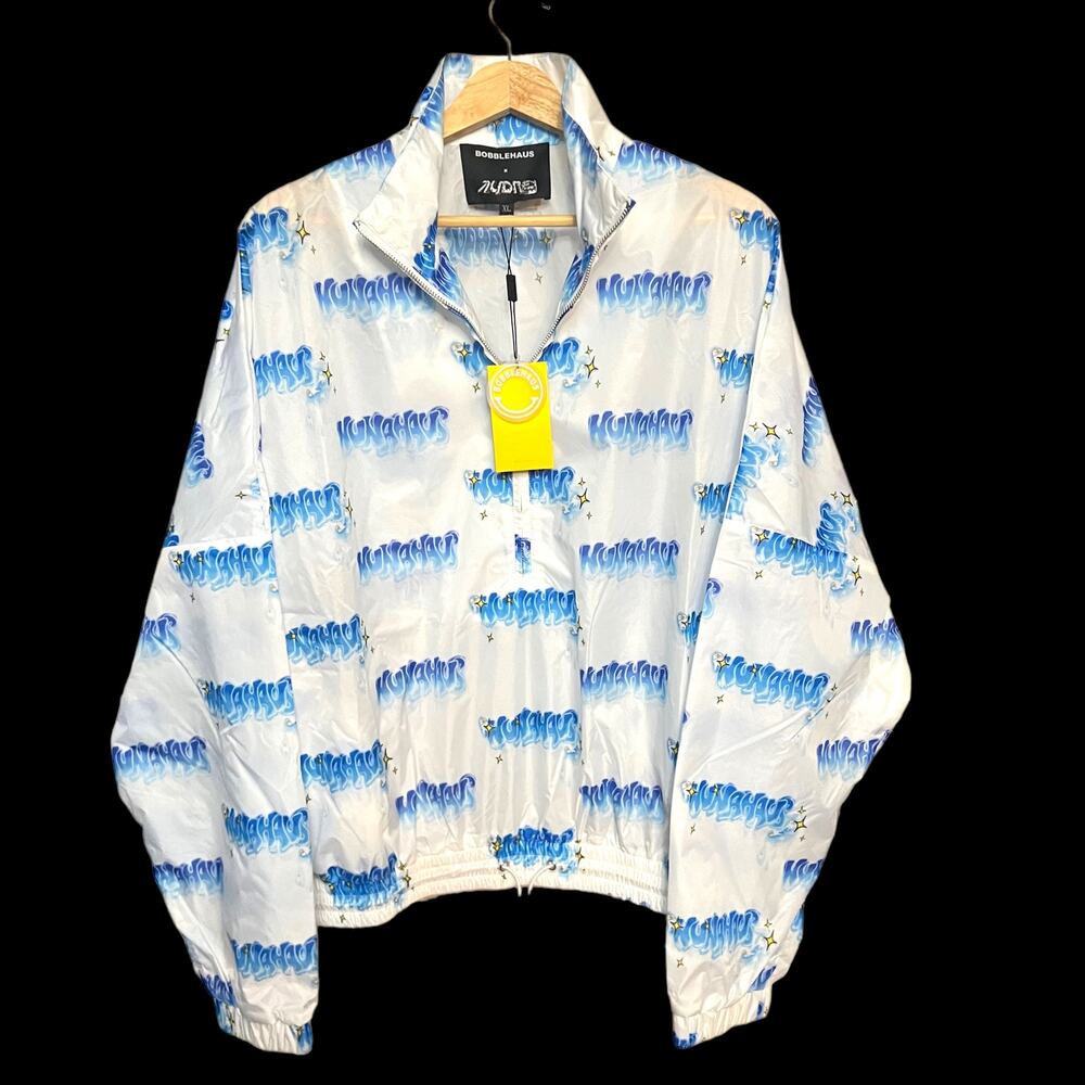 Bobblehaus x‎ Audra Limited Edition Windbreaker Jacket – XL Graffiti Streetwear